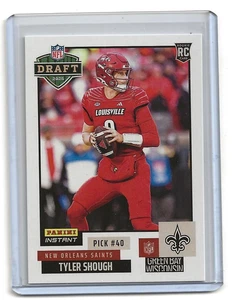 2025 Panini Instant Tyler Shough NFL Draft Night LP Rookie Card /879 - Bild 1 von 2