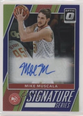 2017-18 Panini Donruss Optic Signature Series Purple Prizm Mike Muscala #41 Auto - Image 1 of 2
