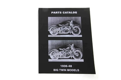 1936-1947 Knucklehead and 1937-1948 UL Parts Book fits Harley Davidson V-Twin - Image 1 of 4