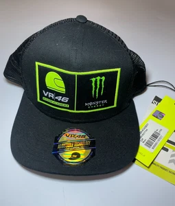 Neu mit Etikett VR 46 Riders Academy Valentino Rossi Trucker Baseballkappe Einheitsgröße schwarz - Bild 1 von 9