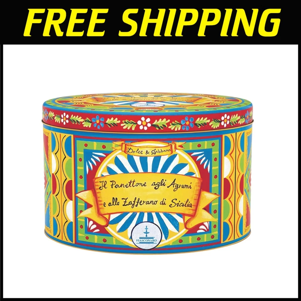 Dolce and Gabbana Panettone - Edição Limitada Estanho - Imagem 1 de 4