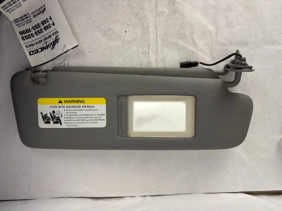 Volkswagen Touareg 2004-2010 parasol delantero derecho lado pasajero parasol fabricante de equipos originales Foto 1 de 4