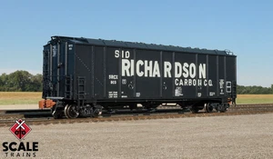 Scaletrains N Sid Richardson SRCX Thrall Carbon Black Covered Hopper SXT32109 - Picture 1 of 1