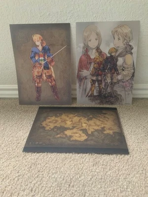 FINAL FANTASY TACTICS The Ivalice Chronicles Collectors Art Set of 3, NUEVO, EE. UU. Foto 1 de 4