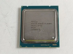 Lot of 2 Intel Xeon E5-2630 v2 2.6 GHz LGA 2011 Server CPU Processor SR1AM - Picture 1 of 6