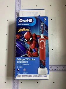Oral-B Kids Electric Toothbrush Featuring Marvel's Spiderman, for Kids 3+ - Picture 1 of 5