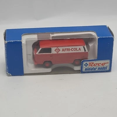 Vintage Roco Miniature Modell Volkswagen Type 2 "Afri Cola" Livery 1:87 Nº2010 - Image 1 of 4