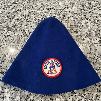 Gorra de fútbol americano rara vintage de los Boston Patriots 100 % lana  Foto 1 de 4
