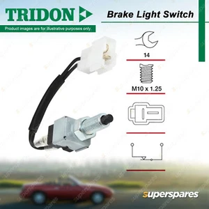 Tridon Brake Light Switch for Toyota Hilux RN10-46 LN30-55 Landcruiser FJ40-62 - Picture 1 of 3