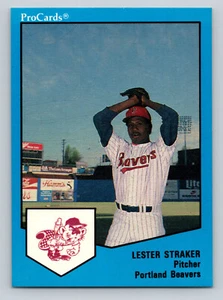 1989 ProCards Minor League Baseball #219 Lester Straker Porland Beavers Card - Picture 1 of 2