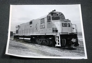 Louisville And Nashville Railroad L&N Engine 1414 BW Print ALCO Products Image - Picture 1 of 2