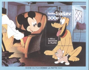 (703314) Disney, Pluto, Mickey, Togo - Picture 1 of 1