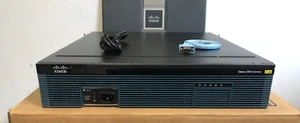 CISCO 2951-SEC/K9 3-Port Gigabit SECURITY Router seck9 ios-15.7 2951/K9 - Picture 1 of 10
