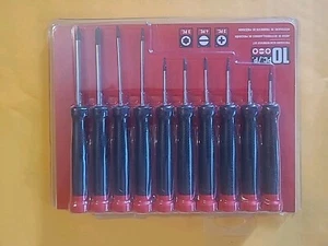  CRAFTSMAN 10 PC. PRECISION BI-MATERIAL SCHRAUBENDREHER SET - Bild 1 von 1