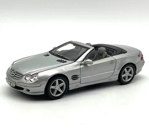 Schuco Mercedes Benz SL 500 Cabriolet in silber , 1:24, RV10 - Picture 1 of 5