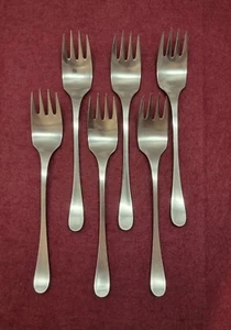 Rosenthal Kurve Menübesteck 6 Menügabeln 17,8 cm - Bild 1 von 6