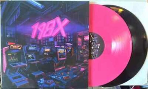 198X Soundtrack *PINK & BLACK VINYL* ORIG 2020 US 2LP LTD ED OF 500! Iam8bit VGM - Picture 1 of 3