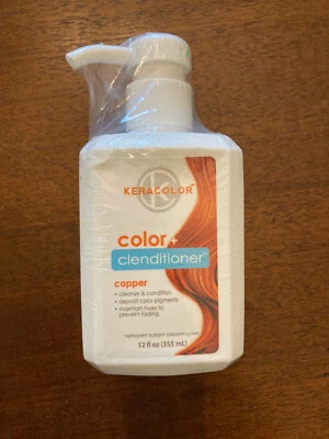 НОВЫЙ Keracolor Цвет + Clenditioner Медь Очистка и Состояние товара 12 унций ЗАПЕЧАТАННЫЙ - Изображение 1 из 2