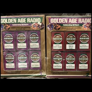 Vintage Golden Age Radio,Volumes 1 & 2 Collector’s Edition Cassettes - Imagen 1 de 5