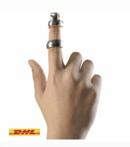 NOVAMED Fingerschiene Fingerstütze,Linderung bei Fingerverletzungs Aluminium - Bild 1 von 4