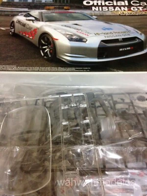 Aoshima NISSAN GT-R Hi-land Rceway Official Car 1/24 Model Kit Left‐hand 44995 - Image 1 of 2