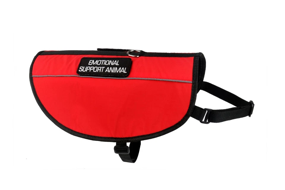 Dog Emotional Support ESA Vest Harness Adjustable Canine Reflective Light  XS-XL - Image 1 of 4