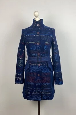 Trench Jacket Desigual para mujer 60 % acrílico 40 % poliéster talla 36 Foto 1 de 4