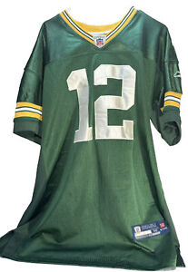 Reebok GREEN BAY PACKERS Aaron Rodgers #12 NFL Jersey - Size 52