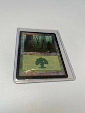 MAGIC The Gathering Forest (329/350) FOIL 7th Edition NM Basic Land