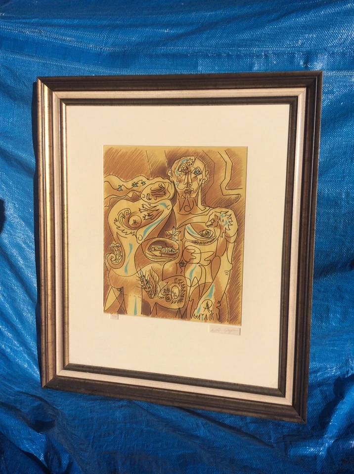 Pareja Alchimique de Je Reve Portafolio - Artista Andre Masson - 38/1215 Foto 1 de 4