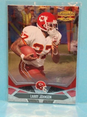 2008 Donruss Gridiron Gear Football Card #50 Larry Johnson 🏈 Kansas City Chiefs - Image 1 of 2