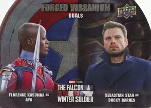 Falcon & the Winter Soldier Forged Vibranium Duals Metal DFV-5 Ayo Bucky Barnes - Picture 1 of 2
