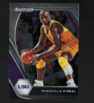 Selecciones del draft Panini Prizm 2021-22 Prizms #84 Shaquille O'Neal LSU Tigers Foto 1 de 2