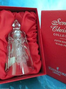Waterford Crystal Bell O'Holy Night Dated 2000 Limited Edition Box