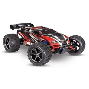 Traxxas 71054-8 E-Revo 1:16 brushed Monster RTR inkl. Akku + USB-Lader - rot - Bild 1 von 4