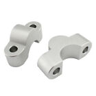 Handlebar Risers Handle Bar Lift Clamp Adapters Silver For BMW S1000XR 2020-2023