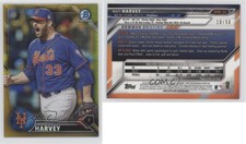 2016 Bowman Chrome National Convention Gold Refractor /50 Matt Harvey #BNR-26