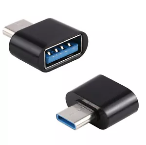 USB C auf USB A Adapter OTG USB-Stick für Samsung iPhone Xiaomi MacBook Buchse - Bild 1 von 5