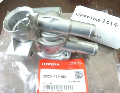 " Genuine OEM Honda 19320-P2A-000 Thermostat Housing 1996-2000 Civic Foto 1 de 3