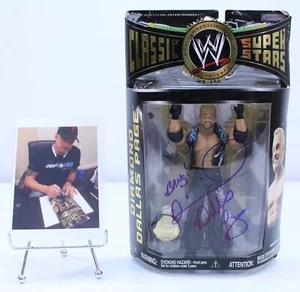 Action figure Jakks Pacific WWE Classic Superstars firmata auto diamante Dallas P - Foto 1 di 12