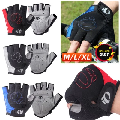 Half Finger Gloves Bicycle Bike Anti-Slip Cycling Gloves Sport Fitness Gloves - image 1 of 4