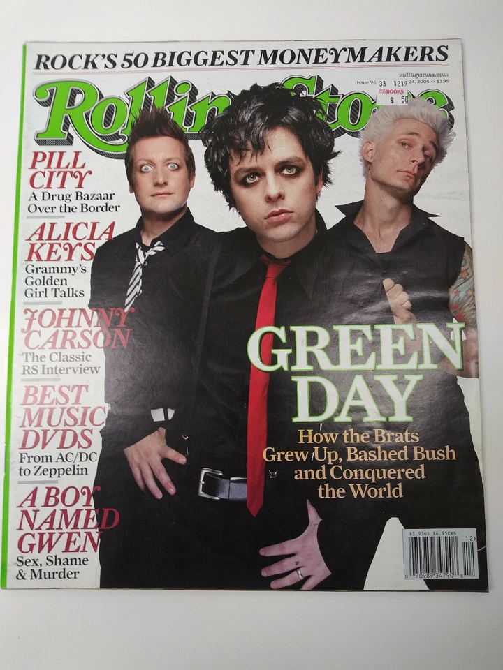 Vintage Rolling Stone Magazine FEB. 24, 2005  ( Greenday )  - Image 1 of 1