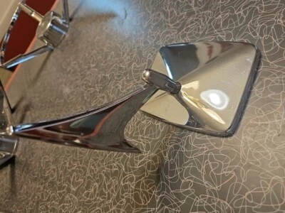 GM CHEVY BUICK OLDS PONTIAC? ESPEJO RETROVISOR LATERAL PIEZA ORIGINAL # 9826594 HOT ROD Rat Rod Foto 1 de 4