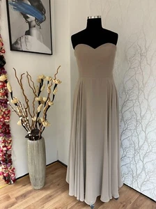 HBH Brautmode I CURVY Abendkleid clean Herzform m. Reißverschluss Altrosa Gr.48 - Bild 1 von 2