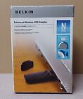 Belkin Enhanced Wireless USB Adapter N150- Stronger Home Connectivity-BRAND NEW
