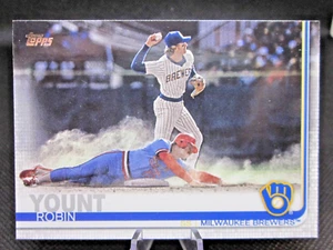 2019 TOPPS SERIES 2 #676 ROBIN YOUNT SHORT PRINT SP VARIATION MILWAUKEE BREWERS - Picture 1 of 2