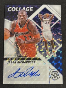 2024-25 Panini Mosaic Jason Richardson Collage White Auto /25 - Picture 1 of 2