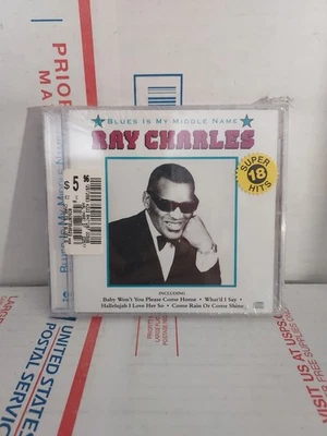 New Sealed Blues Is My Middle Name ~ Ray Charles ~ Blues ~ CD ~ #162L - Image 1 of 2