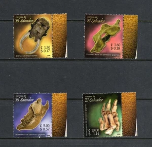 S5040 El Salvador 2007 fósiles 4v.   MNH - Imagen 1 de 1