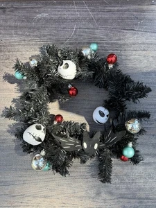 "Guirnalda Disney Pesadilla antes de Navidad Jack Skellington Tim Burton 15"" usada en excelente estado" - Imagen 1 de 8